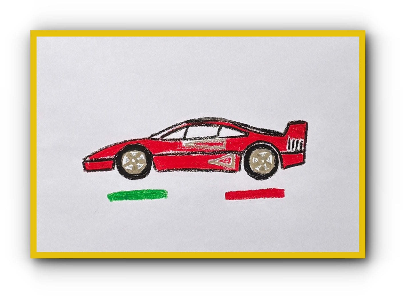 Ferrari F40 - Limited Edition of 25, Aluminium Panel, Contemporary Fine Art