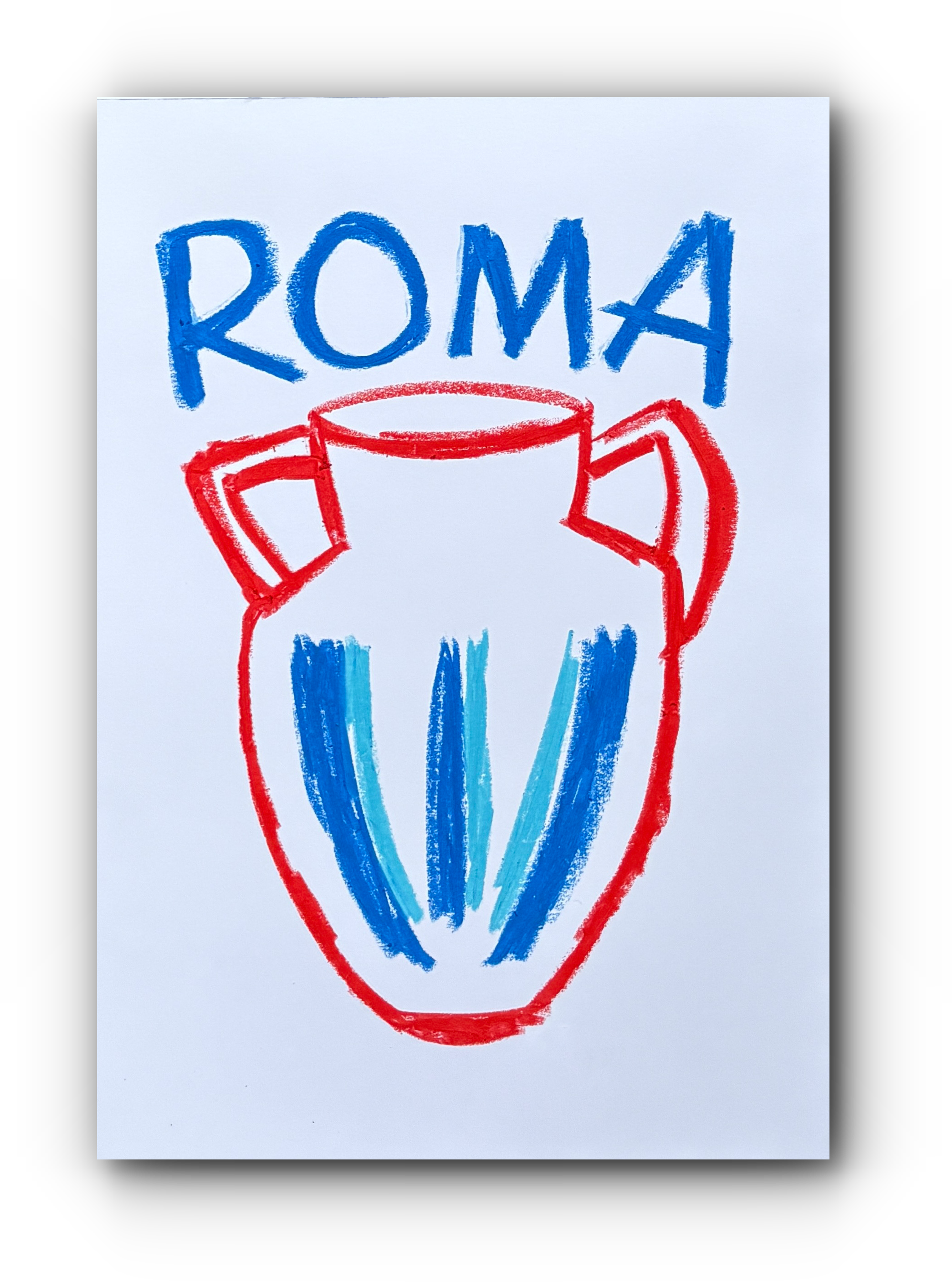ROMA - Hand Embellished Limited Edition of 3, Aluminium Panel, Contemporary Fine Art