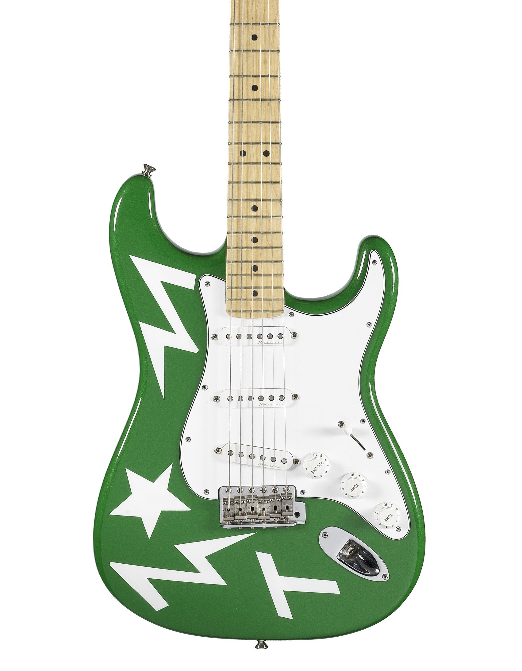Green T Fender Stratocaster Ed Sheeran guitar multiply tour artist Teddy McDonald